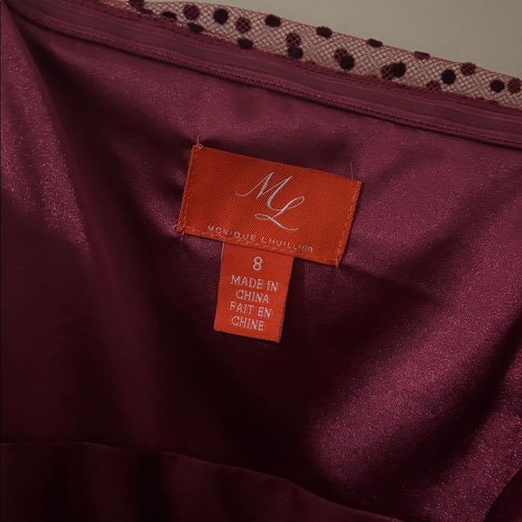 BNWT Monique Lhuillier polka dot dress - Picture 4 of 11